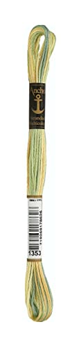 Anchor 4615000-01353 Stickgarne, 100% Baumwolle, 1353, 8m, 3 Gramm Anchor 4615000-01353 Stickgarne, 100% Baumwolle, 1353, 8m, 3 Gramm von Anchor