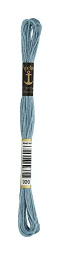 Anchor 4635.092 Stickgarne, 100% Baumwolle, 920, 8m, 3 Gramm Anchor 4635.092 Stickgarne, 100% Baumwolle, 920, 8m, 3 Gramm von Anchor