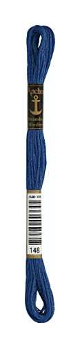 Anchor 232678 4635000-00148 Stickgarn, Baumwolle, marine, 3 gramm Anchor 232678 4635000-00148 Stickgarn, Baumwolle, marine, 3 gramm von Anchor