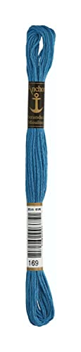Anchor 4635000-00169 Stickgarn, Baumwolle, Lagune, 3 von Anchor