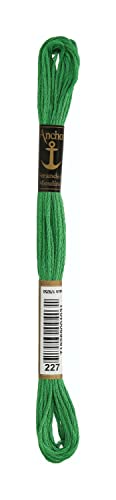 Anchor 232718 4635000-00227 Stickgarn, Baumwolle, hellgrün, 3 gramm Anchor 232718 4635000-00227 Stickgarn, Baumwolle, hellgrün, 3 gramm von Anchor