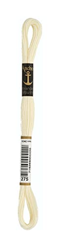Anchor 232956 4635000-00275 Stickgarn, Baumwolle, creme, 3 gramm Anchor 232956 4635000-00275 Stickgarn, Baumwolle, creme, 3 gramm von Anchor
