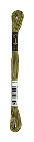 Anchor 233058 4635000-00844 Stickgarn, Baumwolle, goldoliv, 3 gramm Anchor 233058 4635000-00844 Stickgarn, Baumwolle, goldoliv, 3 gramm von Anchor