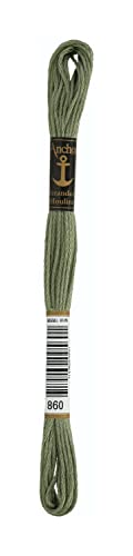 Anchor 233073 4635000-00860 Stickgarn, Baumwolle, eukalyptus, 3 gramm Anchor 233073 4635000-00860 Stickgarn, Baumwolle, eukalyptus, 3 gramm von Anchor