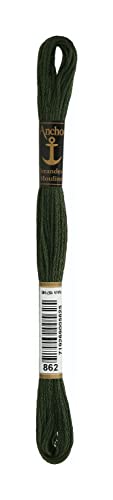 Anchor 233075 4635000-00862 Stickgarn, Baumwolle, russischgrün, 3 gramm Anchor 233075 4635000-00862 Stickgarn, Baumwolle, russischgrün, 3 gramm von Anchor