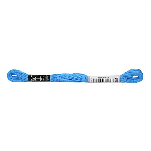 Anchor - 4679000 Stickgarn, 12 Stück, Neonfarben, 8 Meter, Farbe: 103, Größe: Unic Anchor - 4679000 Stickgarn, 12 Stück, Neonfarben, 8 Meter, Farbe: 103, Größe: Unic von Anchor