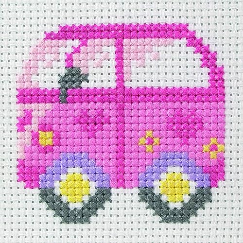Anchor Cross Stitch 1st Kit: Camper Van, 100% Baumwolle, Mehrere, one Size Anchor Cross Stitch 1st Kit: Camper Van, 100% Baumwolle, Mehrere, one Size von Anchor