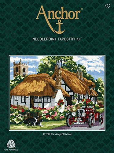 Anchor Gobelin Set Das Welford Dorf Stickbild gedruckt Anchor Gobelin Set Das Welford Dorf Stickbild gedruckt von Anchor
