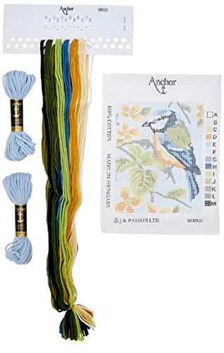 Anchor MR928 Starters Tapisserie-Kit, 100% Baumwolle, Blue Tit, 18 x 14cm Anchor MR928 Starters Tapisserie-Kit, 100% Baumwolle, Blue Tit, 18 x 14cm von Anchor