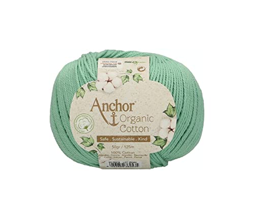 Anchor Organic Cotton, 50G, Stärke: 4, Aufmachung: 125M forest river Häkelgarne von Anchor