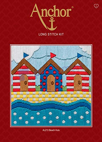 Anchor Langstich-Set, 100% Baumwolle, Mehrfarbig, 28x20cm Anchor Langstich-Set, 100% Baumwolle, Mehrfarbig, 28x20cm von Anchor