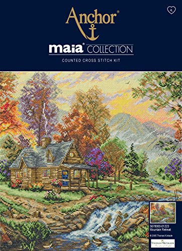 Anchor Maia Collection Kreuzstich-Set, 100% Baumwolle, Mehrfarbig, 30x30cm Anchor Maia Collection Kreuzstich-Set, 100% Baumwolle, Mehrfarbig, 30x30cm von Anchor