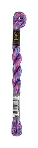 Anchor Perlgarn 5 Multicolor, 4515005-01325, Farbe:1325, Stickgarne von Anchor