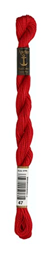 Anchor Perlgarn Stärke 5 4585000-00047 kirschrot Stickgarn, 100 % Baumwolle, 5g Strängchen Anchor Perlgarn Stärke 5 4585000-00047 kirschrot Stickgarn, 100 % Baumwolle, 5g Strängchen von Anchor