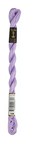 Anchor Perlgarn Stärke 5 4585000-00108 flieder Stickgarn, 100 % Baumwolle, 5g Strängchen Anchor Perlgarn Stärke 5 4585000-00108 flieder Stickgarn, 100 % Baumwolle, 5g Strängchen von Anchor
