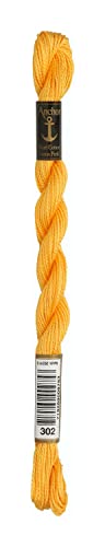 Anchor Perlgarn Stärke 5 4585000-00302 mais Stickgarn, 100 % Baumwolle, 5g Strängchen Anchor Perlgarn Stärke 5 4585000-00302 mais Stickgarn, 100 % Baumwolle, 5g Strängchen von Anchor