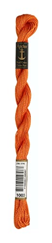 Anchor Perlgarn Stärke 5 4585000-01003 orange Stickgarn, 100 % Baumwolle, 5g Strängchen Anchor Perlgarn Stärke 5 4585000-01003 orange Stickgarn, 100 % Baumwolle, 5g Strängchen von Anchor
