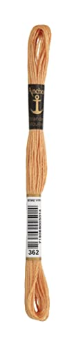Anchor Stickgarne, 100% Baumwolle, 362, 8m, 3 Anchor Stickgarne, 100% Baumwolle, 362, 8m, 3 von Anchor Maia