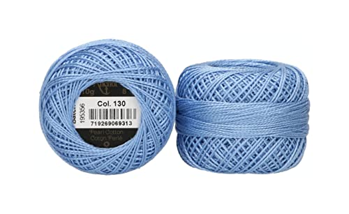 Anchor Stickgarne, 100% Baumwolle, himmelblau, Stärke 8, 82m, 4591008-00130 Anchor Stickgarne, 100% Baumwolle, himmelblau, Stärke 8, 82m, 4591008-00130 von Anchor