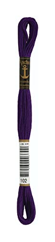 Anchor Stickgarne Anchor Sticktwist, Lauflänge: 8M 102 Anchor Stickgarne Anchor Sticktwist, Lauflänge: 8M 102 von Anchor