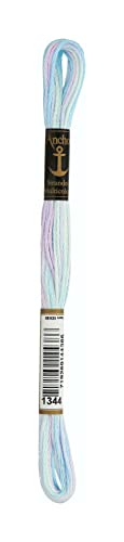 Anchor Sticktwist 4615000-01344 multicolor Stickgarn, 100 % Baumwolle von Anchor