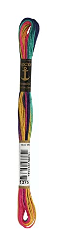 Anchor Sticktwist 4615000-01375 multicolor Stickgarn, 100 % Baumwolle Anchor Sticktwist 4615000-01375 multicolor Stickgarn, 100 % Baumwolle von Anchor