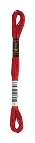 Anchor Sticktwist 4635000-00019 kaminrot Stickgarn, 100 % Baumwolle Anchor Sticktwist 4635000-00019 kaminrot Stickgarn, 100 % Baumwolle von Coats