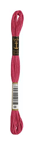 Anchor Sticktwist 4635000-00068 azalee Stickgarn, 100 % Baumwolle Anchor Sticktwist 4635000-00068 azalee Stickgarn, 100 % Baumwolle von Anchor