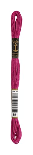 Anchor Sticktwist 4635000-00089 purpur Stickgarn, 100 % Baumwolle Anchor Sticktwist 4635000-00089 purpur Stickgarn, 100 % Baumwolle von Susan Bates