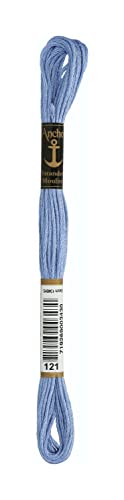 Anchor Sticktwist 4635000-00121 jeansblau Stickgarn, 100 % Baumwolle Anchor Sticktwist 4635000-00121 jeansblau Stickgarn, 100 % Baumwolle von Anchor