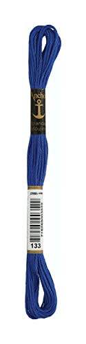 Anchor Sticktwist 4635000-00133 enzian Stickgarn, 100 % Baumwolle Anchor Sticktwist 4635000-00133 enzian Stickgarn, 100 % Baumwolle von Anchor