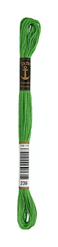 Anchor Sticktwist 4635000-00239 laubgrün Stickgarn, 100 % Baumwolle Anchor Sticktwist 4635000-00239 laubgrün Stickgarn, 100 % Baumwolle von Anchor