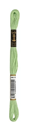 Anchor Sticktwist 4635000-00240 blassgrün Stickgarn, 100 % Baumwolle Anchor Sticktwist 4635000-00240 blassgrün Stickgarn, 100 % Baumwolle von Anchor