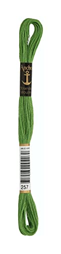 Anchor Sticktwist 4635000-00257 maigrün Stickgarn, 100 % Baumwolle Anchor Sticktwist 4635000-00257 maigrün Stickgarn, 100 % Baumwolle von Anchor