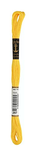 Anchor Sticktwist 4635000-00297 ginster Stickgarn, 100 % Baumwolle Anchor Sticktwist 4635000-00297 ginster Stickgarn, 100 % Baumwolle von Anchor