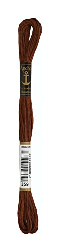Anchor Sticktwist 4635000-00359 braun Stickgarn, 100 % Baumwolle Anchor Sticktwist 4635000-00359 braun Stickgarn, 100 % Baumwolle von Anchor