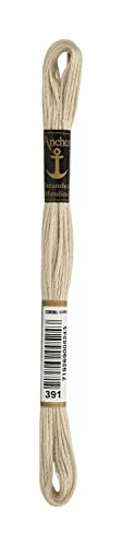 Anchor Sticktwist 4635000-00391 grege Stickgarn, 100% Baumwolle von Susan Bates