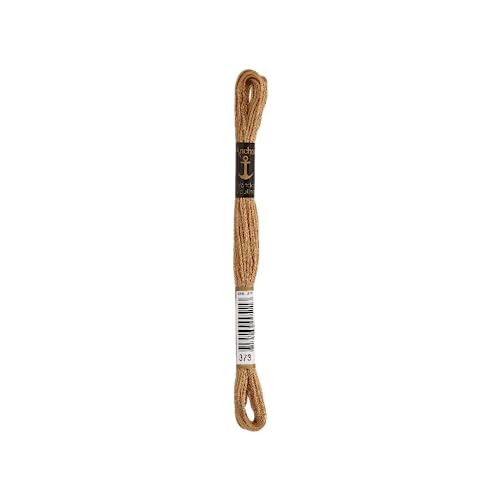 Anchor Sticktwist 8m, honig, Baumwolle, Farbe 373, 6-fädig Anchor Sticktwist 8m, honig, Baumwolle, Farbe 373, 6-fädig von Anchor
