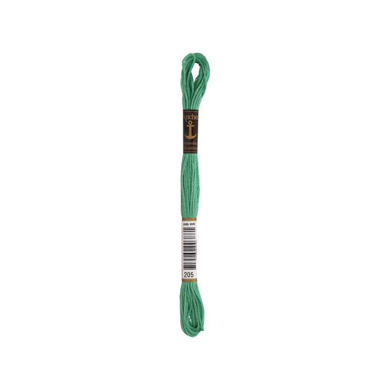 Anchor Sticktwist 8m 00205 phosphor grün von Coats