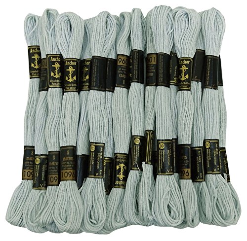 Anchor Stranded Baumwollfaden Floss-Kreuz-Stich Handstickerei Packung mit 25 Skeins-Off-White Anchor Stranded Baumwollfaden Floss-Kreuz-Stich Handstickerei Packung mit 25 Skeins-Off-White von Anchor