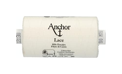 Anchor T194020-00002 Klöppelgarn, 100% Baumwolle, 2, Stärke 20, 500m, 42 Gramm von Anchor