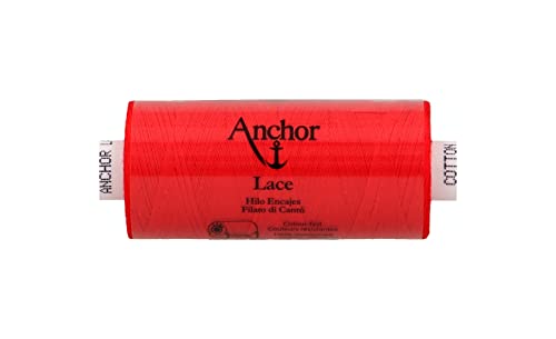 Anchor T194040-00046 Klöppelgarn, 100% Baumwolle, 46, Stärke 40, 500m von Anchor