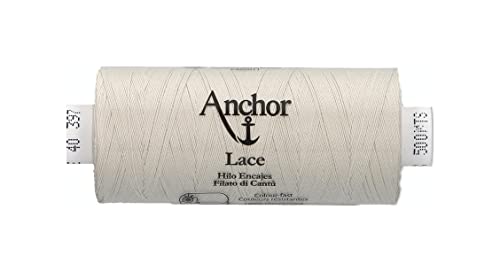 Anchor T194040-00397 Klöppelgarn, 100% Baumwolle, 397, Stärke 40, 500m, 27 Gramm von Anchor
