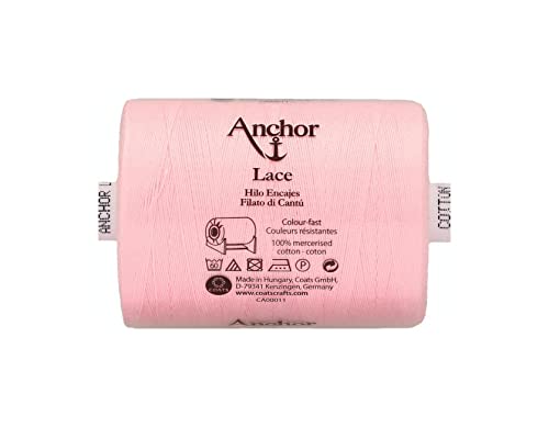 Anchor T198020-00048 Klöppelgarn, 100% Baumwolle, 48, Stärke 20, 900m, 78 gramm von Anchor