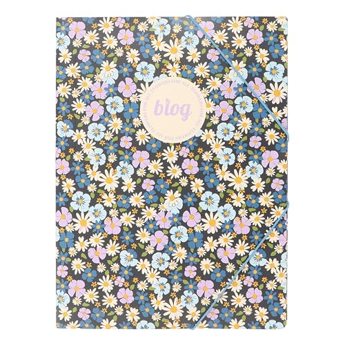 Elastische Mappe B'LOG FLOWERS A4 folio mit elast. und 3 Klappen schrumpfen 2 Stück 2 Motive Elastische Mappe B'LOG FLOWERS A4 folio mit elast. und 3 Klappen schrumpfen 2 Stück 2 Motive von Ancor