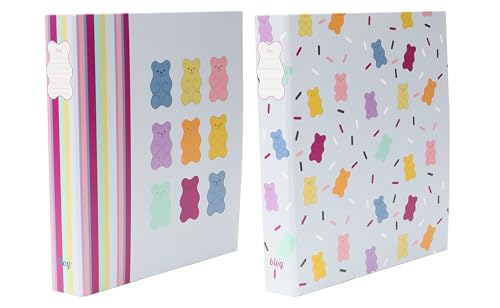 Ringbuch B'LOG SWEET CANDY A4 2r D-25mm schrumpfen 2 Stück 2 Motive Ringbuch B'LOG SWEET CANDY A4 2r D-25mm schrumpfen 2 Stück 2 Motive von Ancor