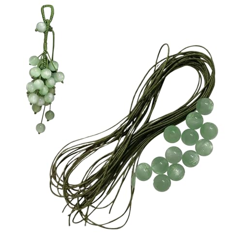 Ancsttu Beutelanhänger-Set - Traubenförmiger Charm Anhänger Selbstgemachte Taschendeko - modische Schlüsselanhänger, kompakte Geldbörsen-Accessoires für, Mädchen, Männer, Jugendliche, Freunde, Ancsttu Beutelanhänger-Set - Traubenförmiger Charm Anhänger Selbstgemachte Taschendeko - modische Schlüsselanhänger, kompakte Geldbörsen-Accessoires für, Mädchen, Männer, Jugendliche, Freunde, von Ancsttu
