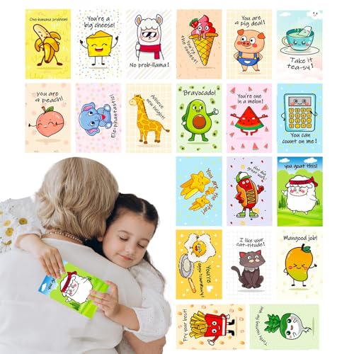 Ancsttu Kinder Postkarten, 20x Cartoon-Design Postkarten, Festtagsdekoration Für Kinder Mädchen Schüler Lehrer Freunde Ancsttu Kinder Postkarten, 20x Cartoon-Design Postkarten, Festtagsdekoration Für Kinder Mädchen Schüler Lehrer Freunde von Ancsttu