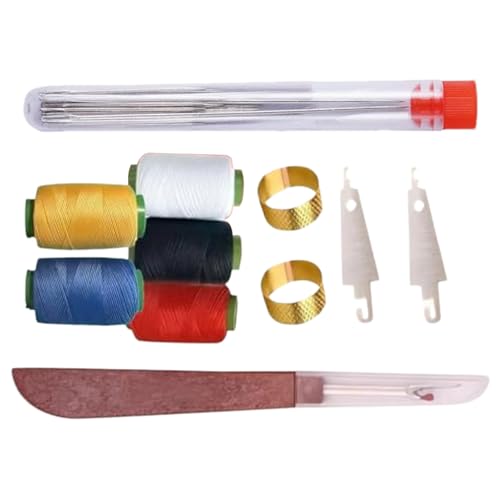 Ancsttu Nähzubehör Set Mit Nadelfädler, Handreparatur Stickgarn Set 36 teilig, Tragbares Multifunktionales Strickzubehör Kit für Bastler Erwachsene Freunde Familie Ancsttu Nähzubehör Set Mit Nadelfädler, Handreparatur Stickgarn Set 36 teilig, Tragbares Multifunktionales Strickzubehör Kit für Bastler Erwachsene Freunde Familie von Ancsttu