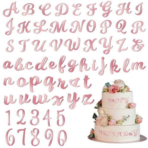 Andibro 64 Stück Tortendeko Buchstaben Gold Acryl, Buchstaben für Torte Zahlen 0-9 und A-Z Großbuchstaben Kleinbuchstaben set personalisierte Acryl Spiegelbuchstaben für Geburtstag Hochzeits Party Andibro 64 Stück Tortendeko Buchstaben Gold Acryl, Buchstaben für Torte Zahlen 0-9 und A-Z Großbuchstaben Kleinbuchstaben set personalisierte Acryl Spiegelbuchstaben für Geburtstag Hochzeits Party von Andibro